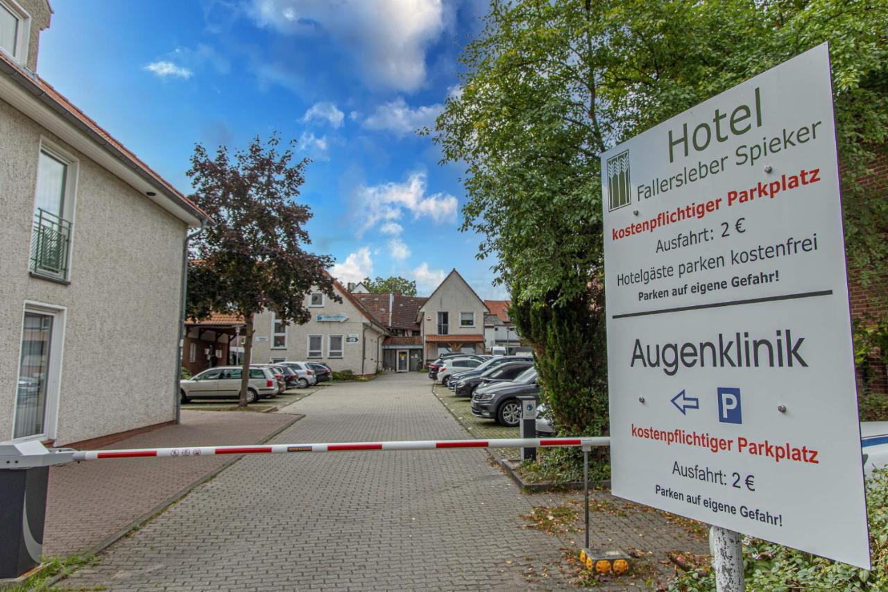 Hotel Fallersleber Spieker Wolfsburg Exterior foto